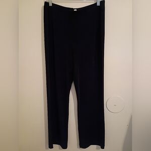 Chicos Travelers Women's Black Pants Sz 1P Medium Petite NWT